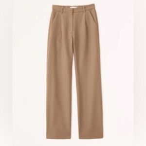 Abercrombie & Fitch Tailored Relaxed Straight Pants